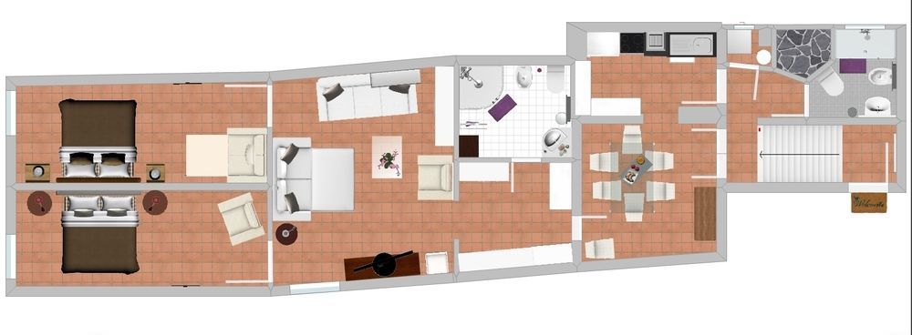 Cibele Bed&Breakfast โรม ภายนอก รูปภาพ